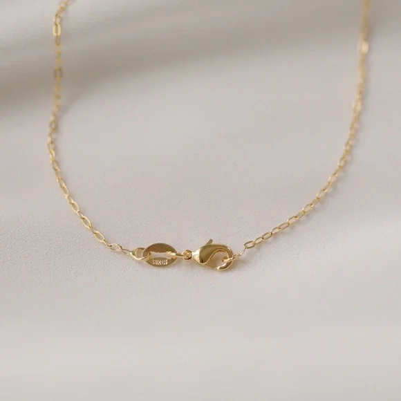 Dainty Cross Necklace | 18k Gold Filled - Picture 8 of 9